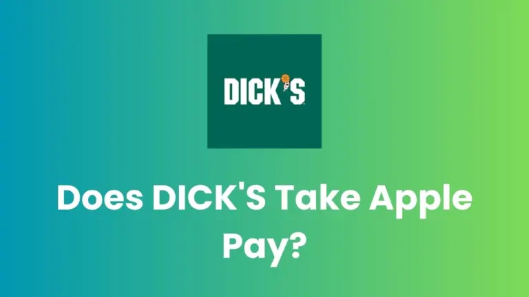 Does DICK'S Take Apple Pay