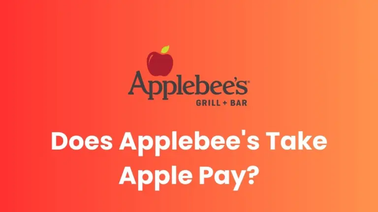 Does Applebee's Take Apple Pay