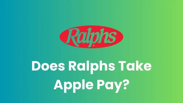 Does Ralphs Take Apple Pay